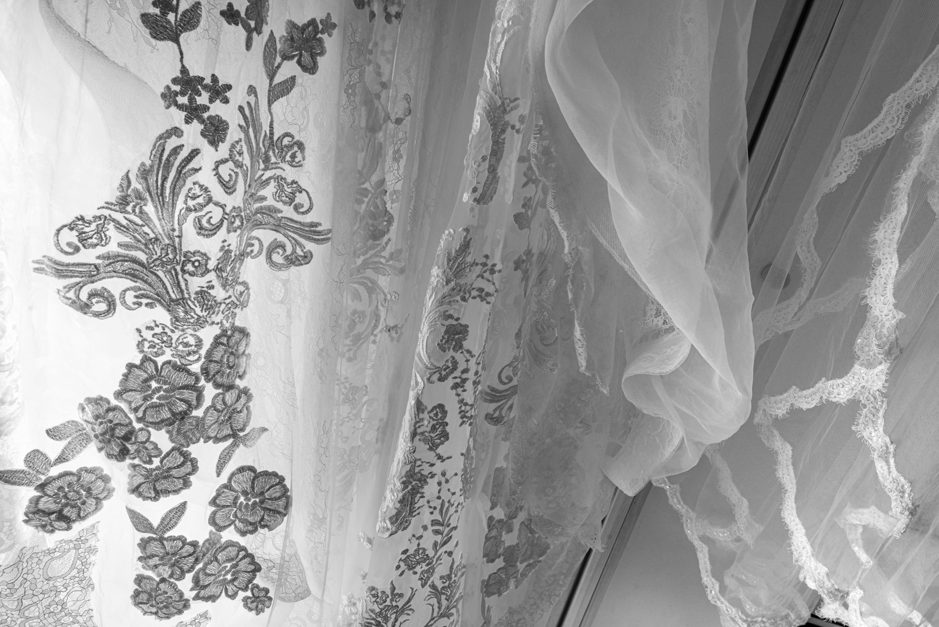 Tessuto abito da sposa