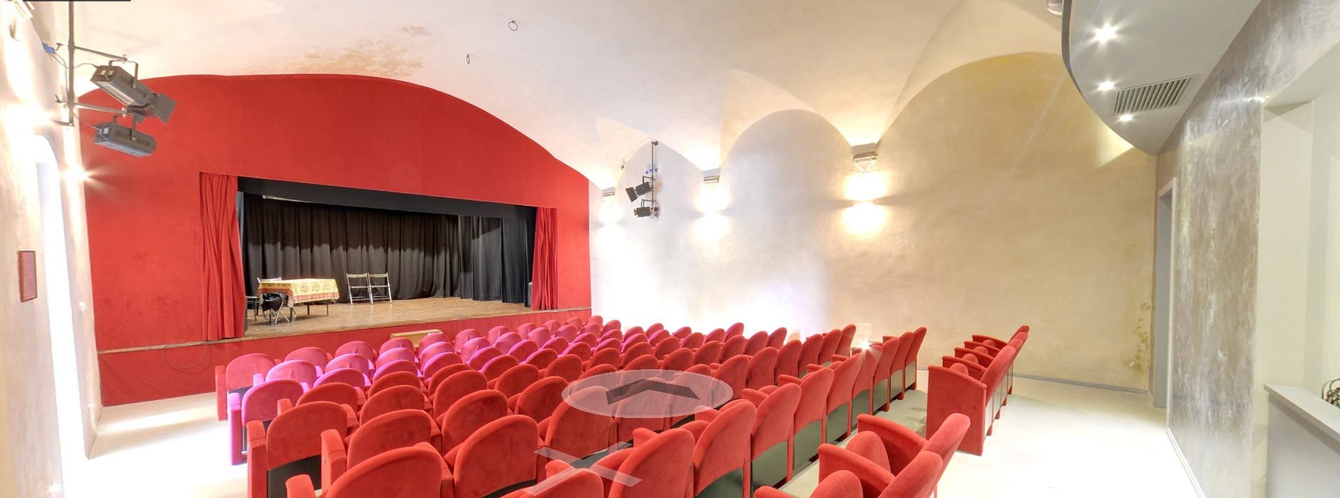 Teatro Franco Bicini - Fotografia Sferica